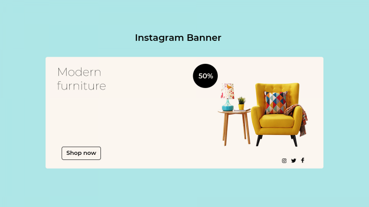 Баннер мебели