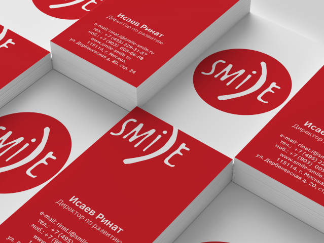 Визитки Smile-Smile