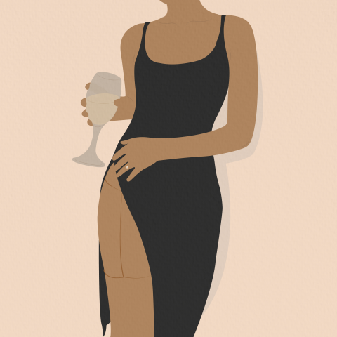 Флэт иллюстрация по фото