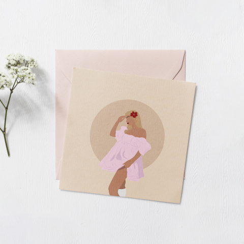 Флэт иллюстрация по фото