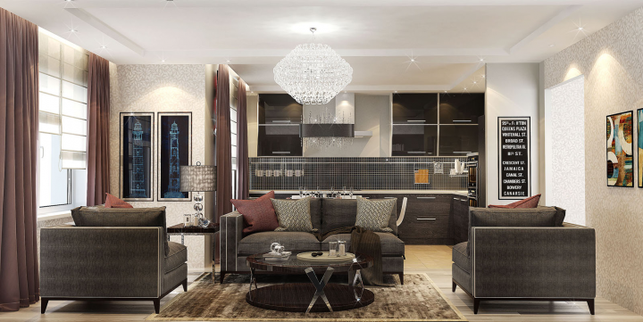 Дизайн интерьера кухни