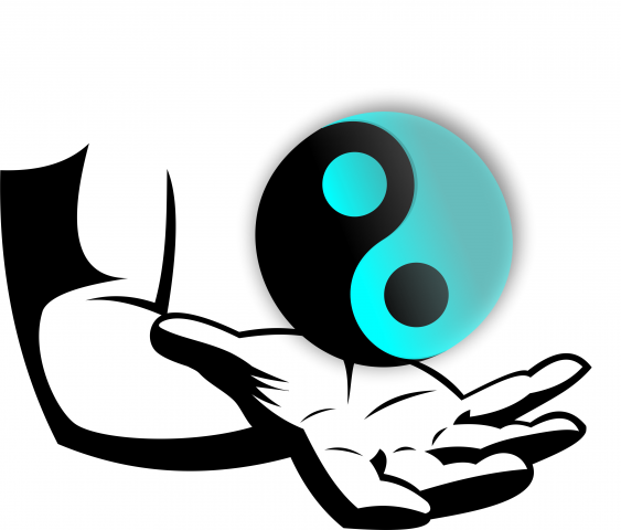 логотип для визитки "Психология равновесия"