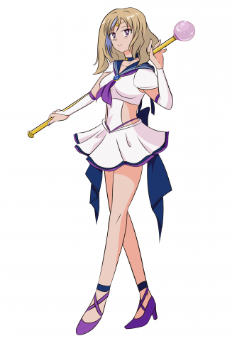 Персонаж в стиле аниме 90-х