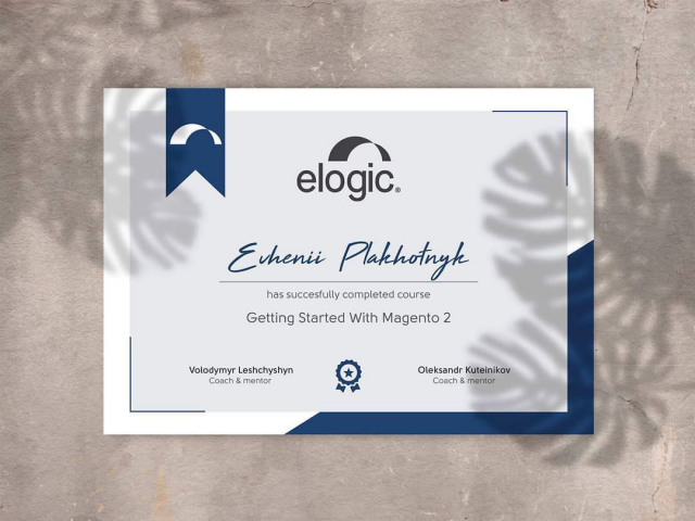 Сертификат для IT-фирмы