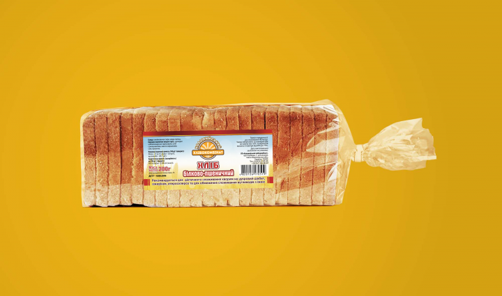 Этикетка на хлеб