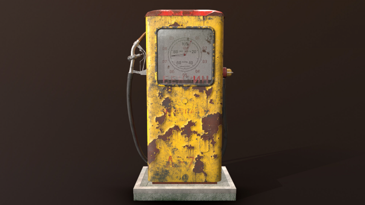 Soviet Gasoline Pump