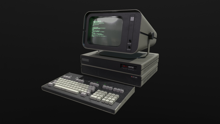 Old Soviet Computer DVK-2
