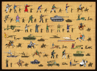 Солдаты и техника разных эпох для исторического портала