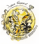 Иллюстрация к роману Э. Берджиса «Заводной апельсин»