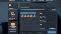 Верстка сайта CSGOSteam