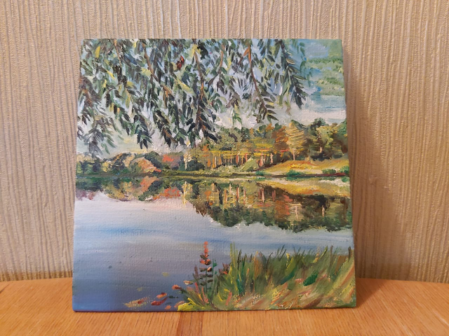 Пейзаж. Акрил.