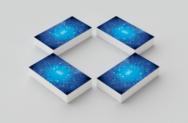 Бесплатный макет визитной карточки.