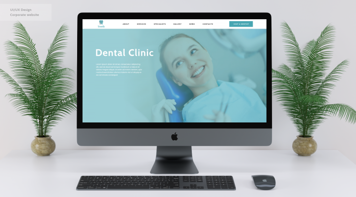 Dental Clinic Corporate website