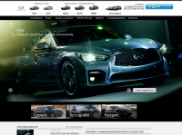 Проектирование и разработка сайта infiniti-avtomir.kz