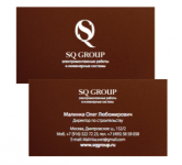 Логотип и фирменный стиль SQ Group