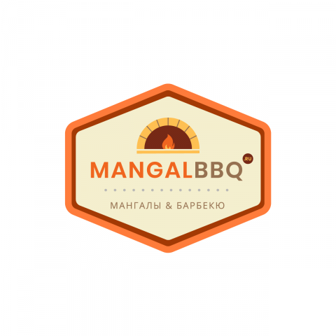 Логотип для магазина "Mangalbbq.ru"