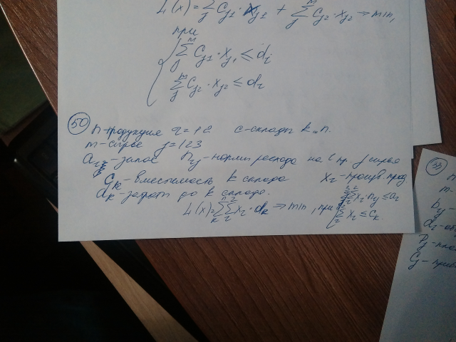 Решение задач по математическому программированию
