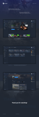 Steam Redesign Concept