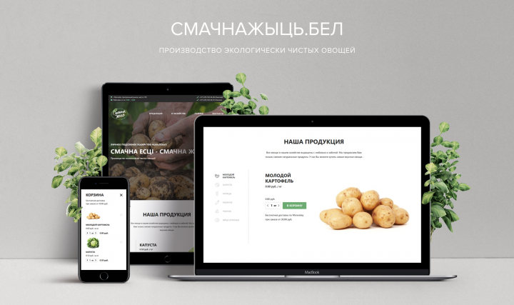 Смачна жыць - Производство экологически чистых овощей