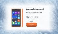 реклама Nokia lumia 730
