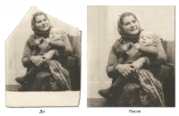 Ретушь старой фотографии