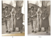 Ретушь старой фотографии