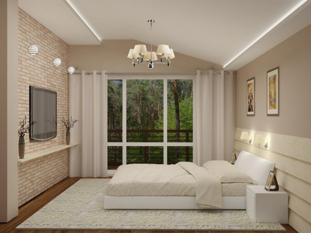 Визуализация спальни