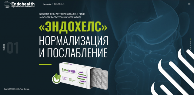 Инновационный препарат "ЭНДОХЕЛС"