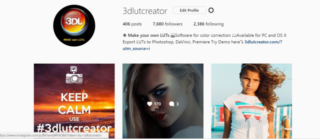 Ведение инстаграм аккаунта для программы по цветокореции