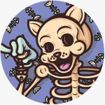Skeleton Cat
