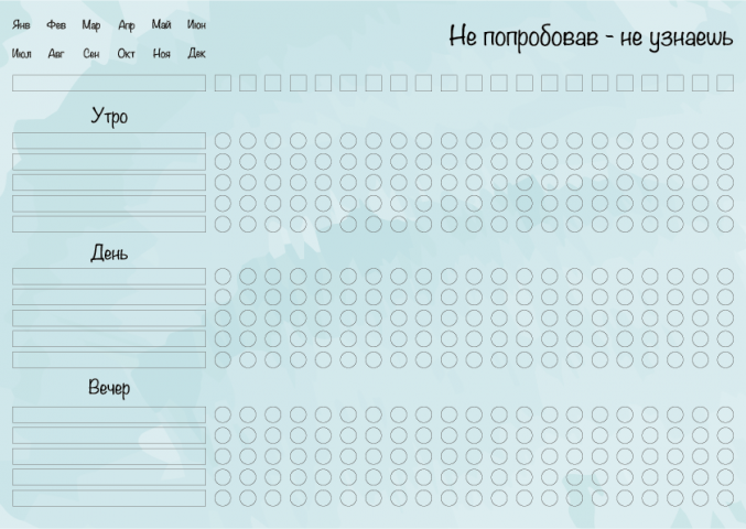 Трекер привычек