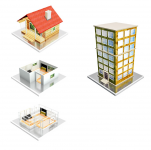 3D иллюстации к сайту по строительству
