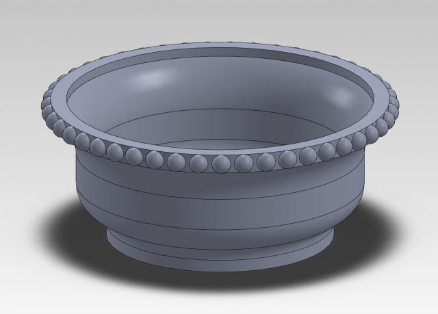 Модель детали самовара