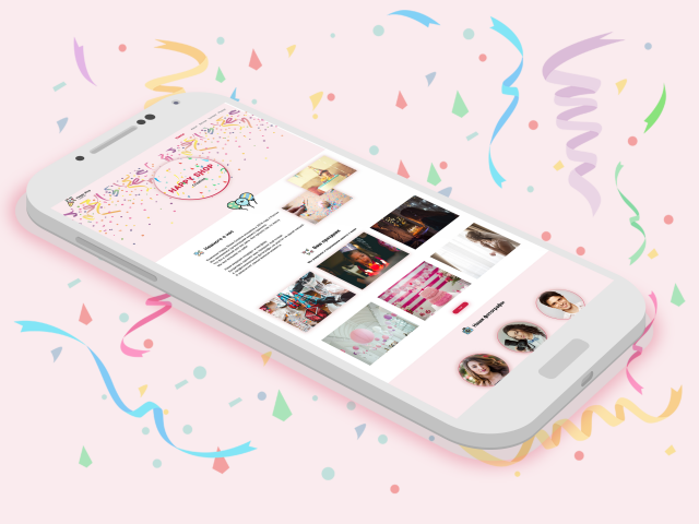 Landing page/Happy Shop