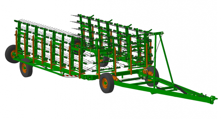 Борона пружинная (2-е модификации)
