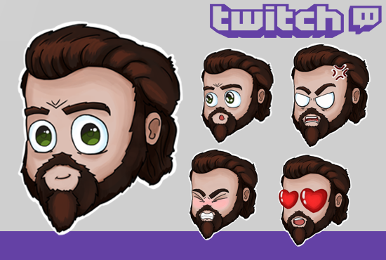 Cтикеры для Твитча