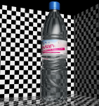 Бутыль минеральной воды "Evian"