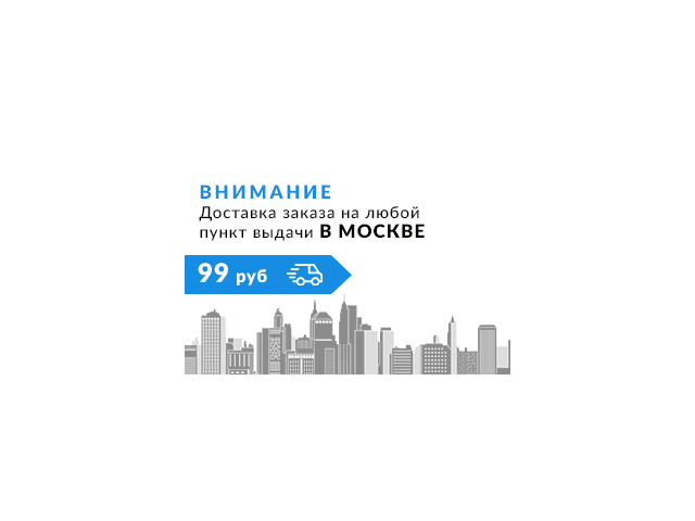 Баннер доставка за 99 руб