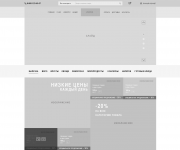 Prototype dekstop E-commerce Easy purchases