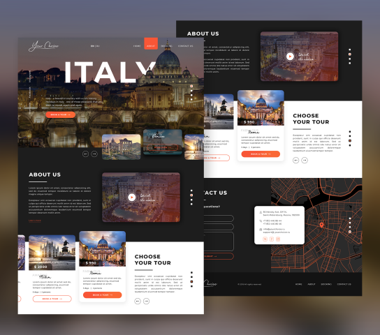 Your Choice (travel site concept)