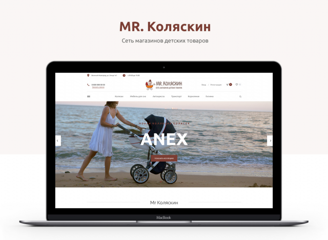 Интернет-магазин Mr. Коляскин