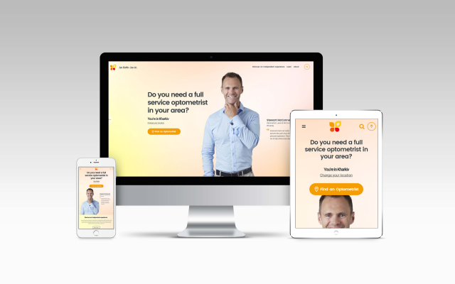 Сайт для поиска оптики