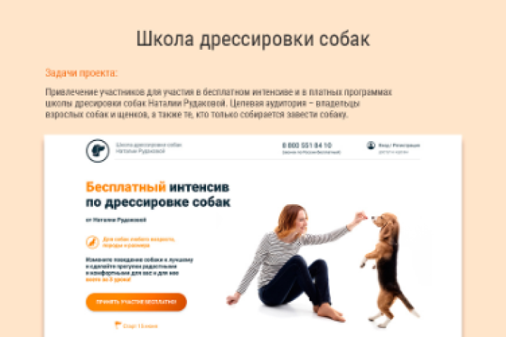 Школа дрессировки собак