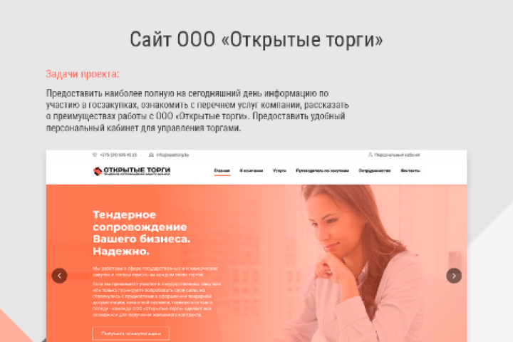 Тендерное сопровождение