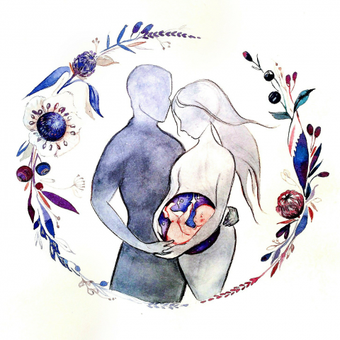 иллюстрация для инстаграмма под заказ