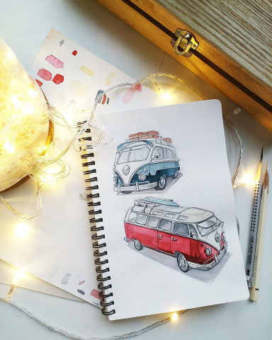 фургончик WV