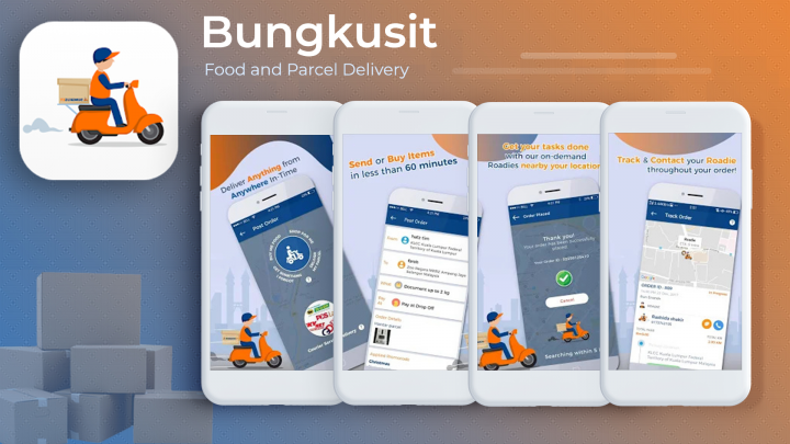 Food & Parcel Delivery App