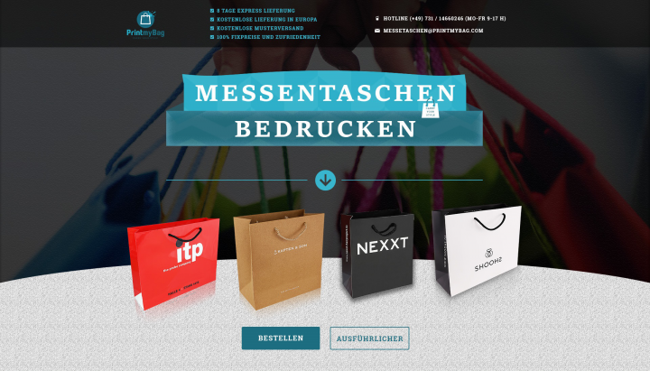 Messentachen Bedrucken
