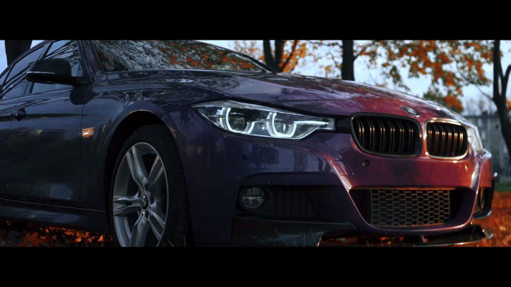 Осенняя BMW 330i