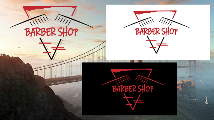 Логотип для BARBER SHOP